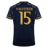 Original Fußballtrikot Real Madrid Valverde 15 Auswärtstrikot 2023-24 Für Herren